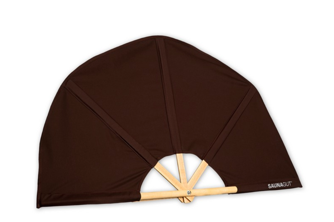 SAUNAGUT® Aufguss fan - 105cm brown or white – Peelz of Norway AS